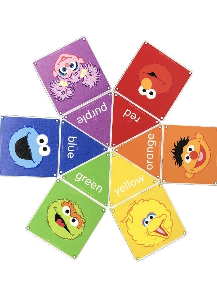 MAGNA-TILES - CreateOn Sesame Street | Colors with Elmo - Image 1