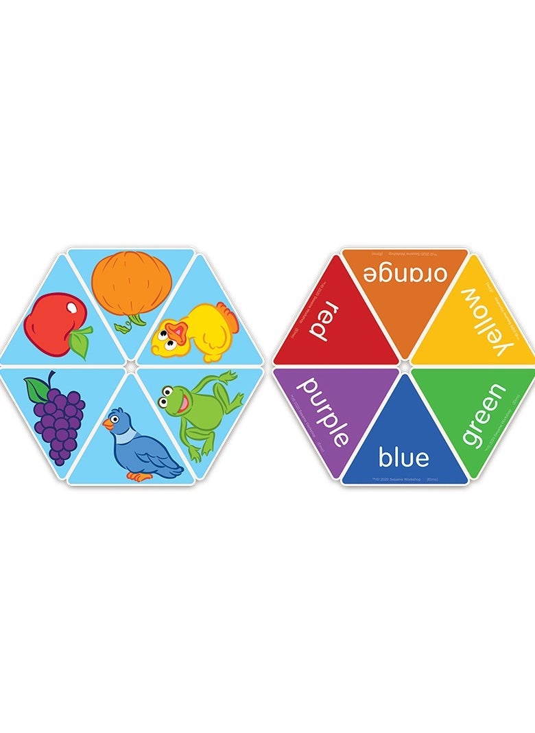 MAGNA-TILES - CreateOn Sesame Street | Colors with Elmo - Image 1