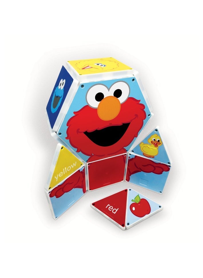 MAGNA-TILES - CreateOn Sesame Street | Colors with Elmo - Image 1