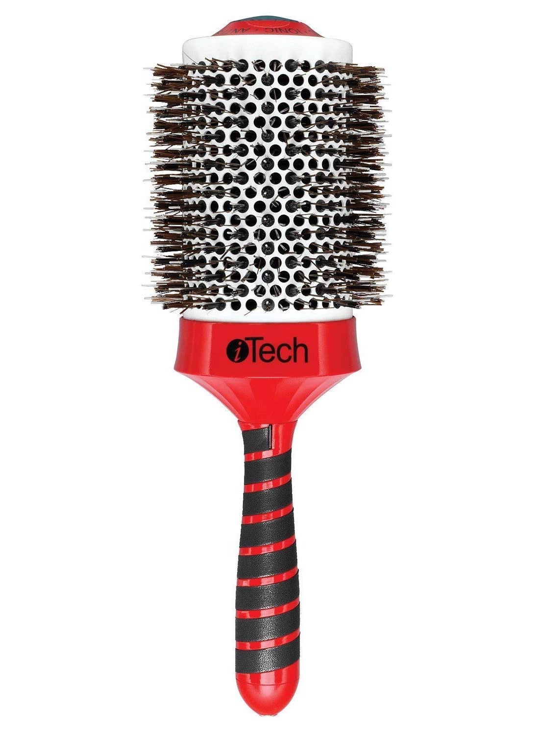 Hair Art - HairArt Itech Magnetic Tourmaline Boar and Nylon Bristle Hair Brush 3 34 Inch - Image 1