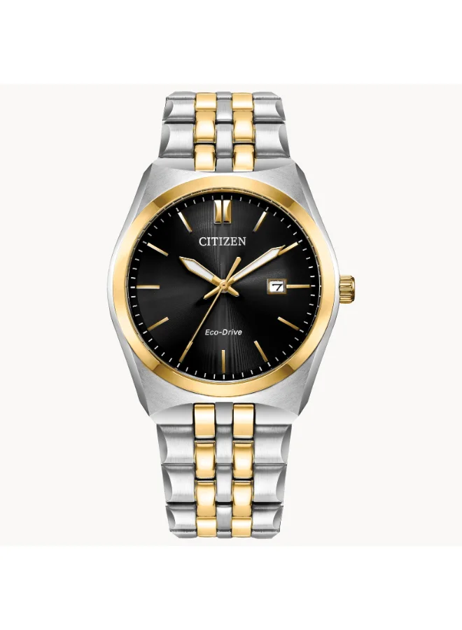 CITIZEN Men's Stainless Steel with Two-Tone Strap  Watch BM7334-58E - 40 mm
