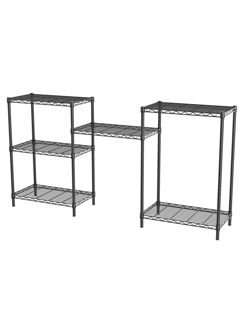 بلومنغ تايم وحدة تخزين ضيقة بثلاث طبقات مع أرفف قابلة لتعديل الارتفاع - Image 5