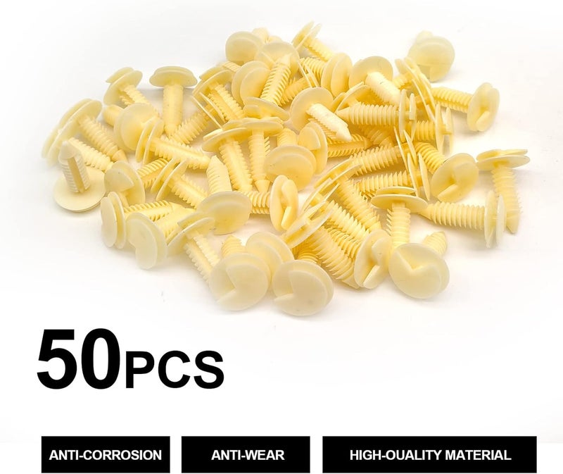 TOPCNOEM 50pcs Nylon Door Trim Panel Retainer Clips - Image 5