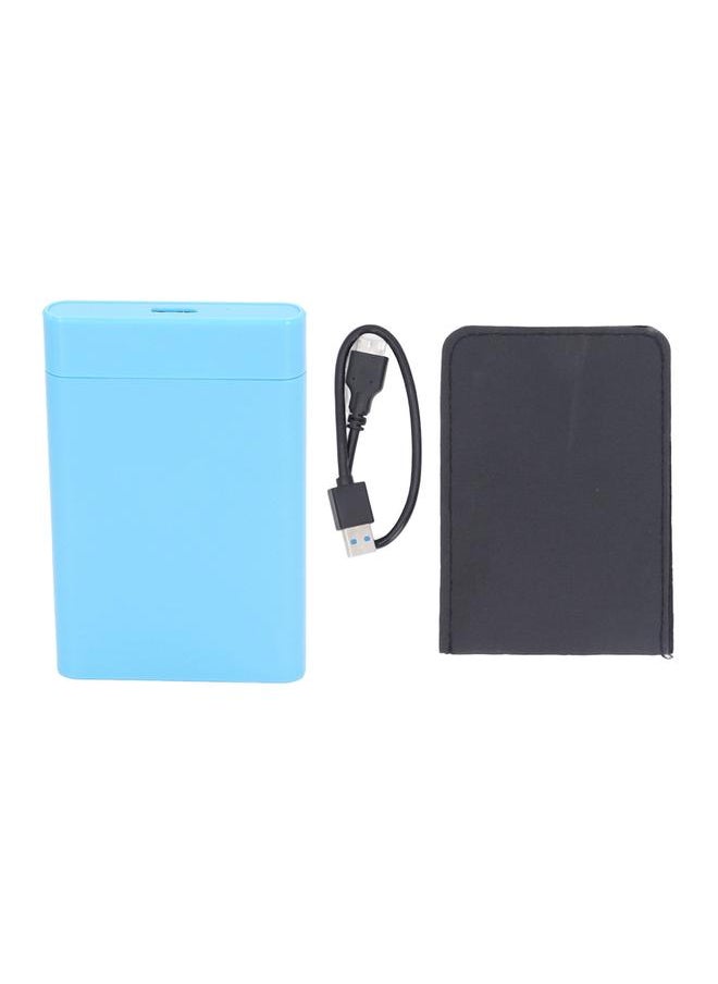 Thoraya 2.5 Inch Portable External Hard Drive USB3.0 High Speed Read and Write Ultra-thin External Hard Drive for PC/Mac/Laptop/PS5/Xbox One Blue 250GB  - Image 1