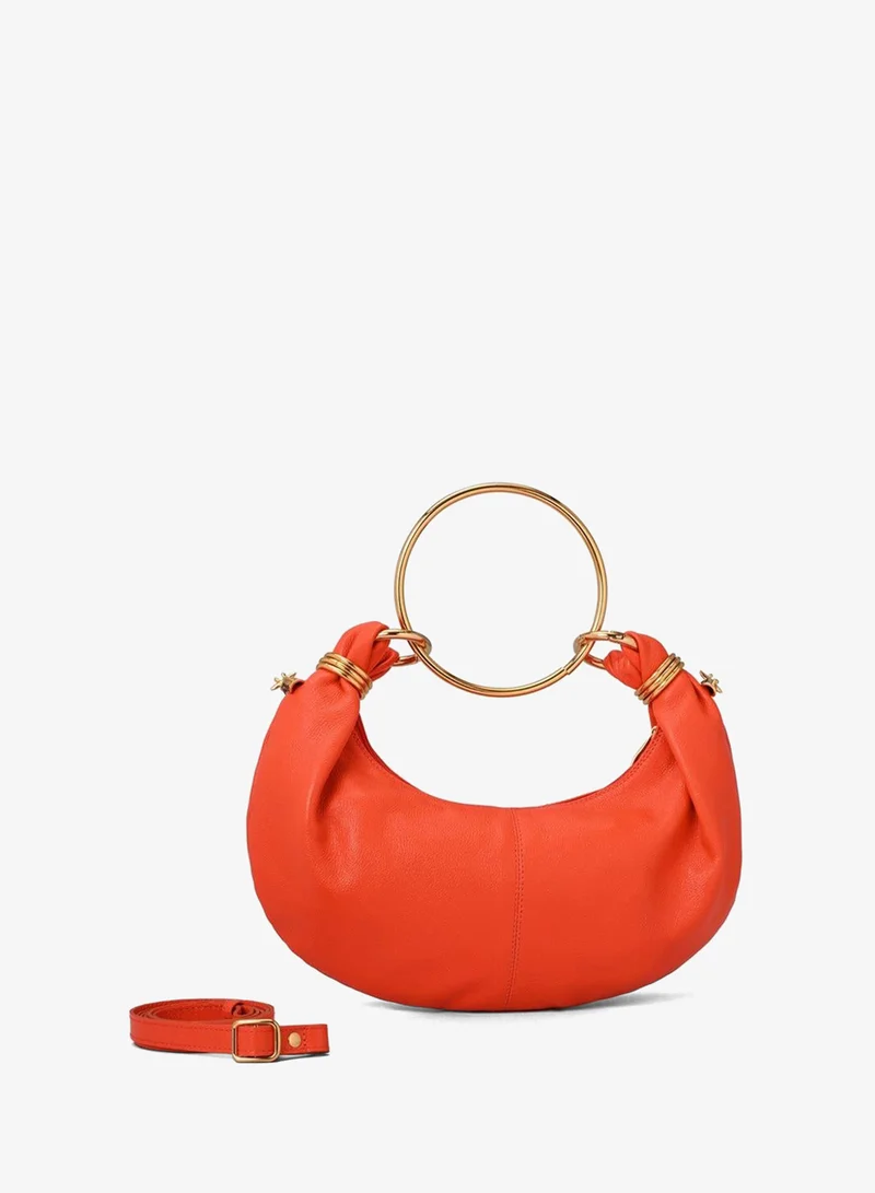 Carmen Steffens  Orange Coral Bracelet Bag for Women | Best Price UAE