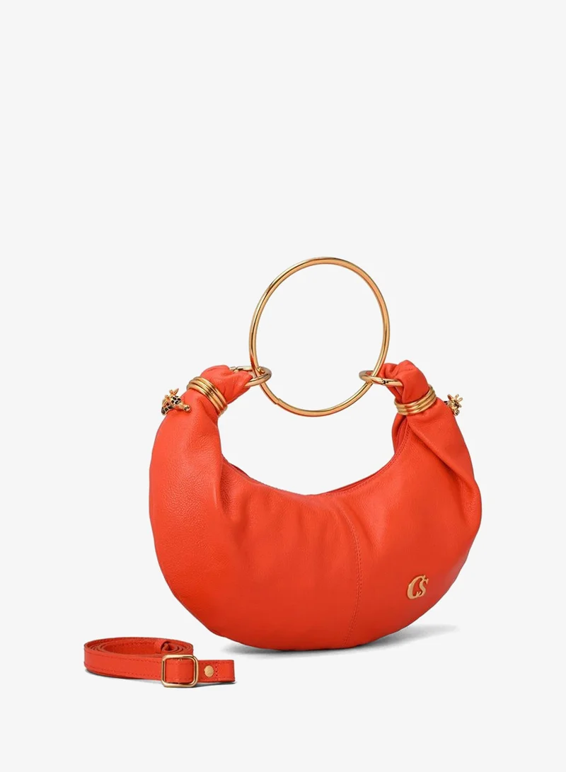 Orange Coral Bracelet Bag