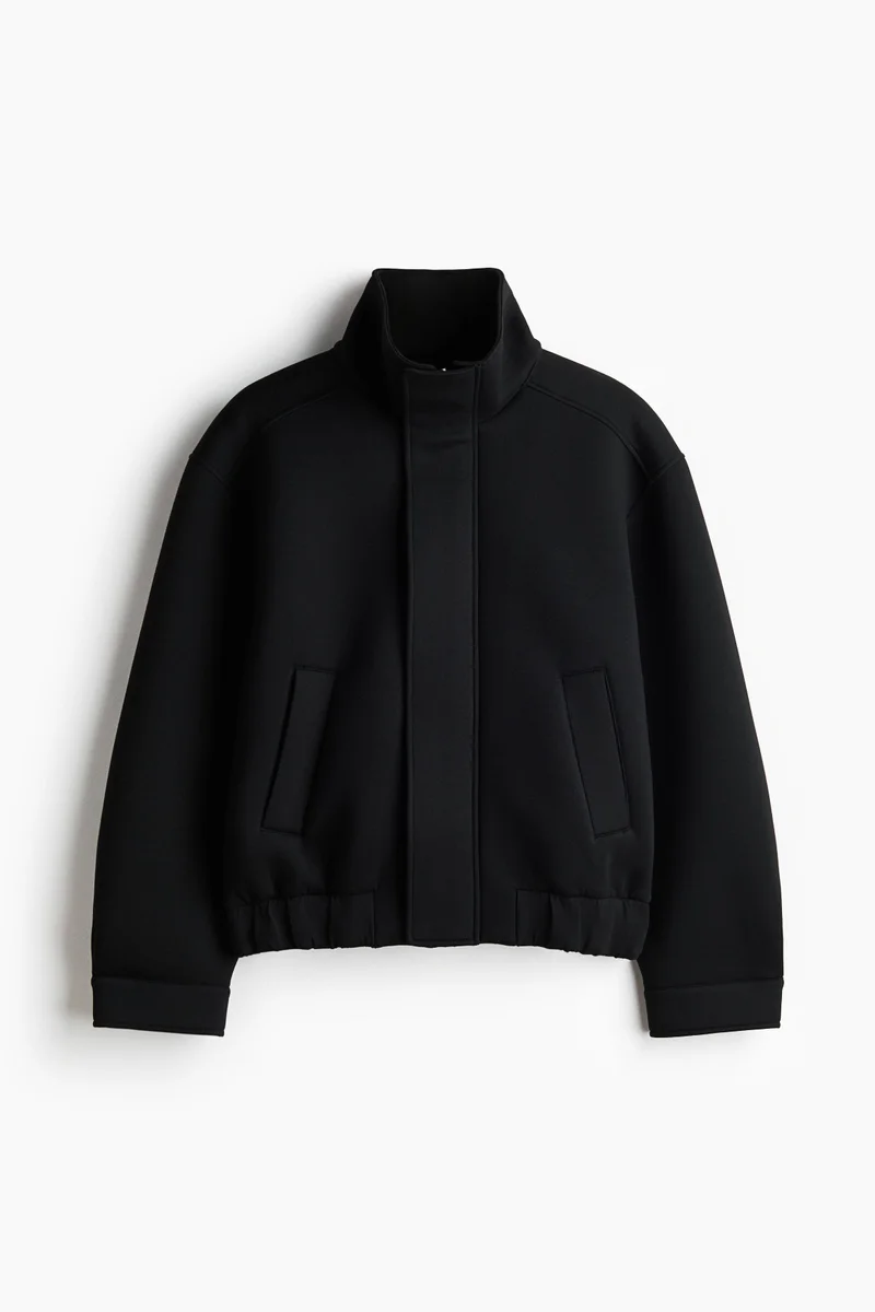 Scuba blouson jacket