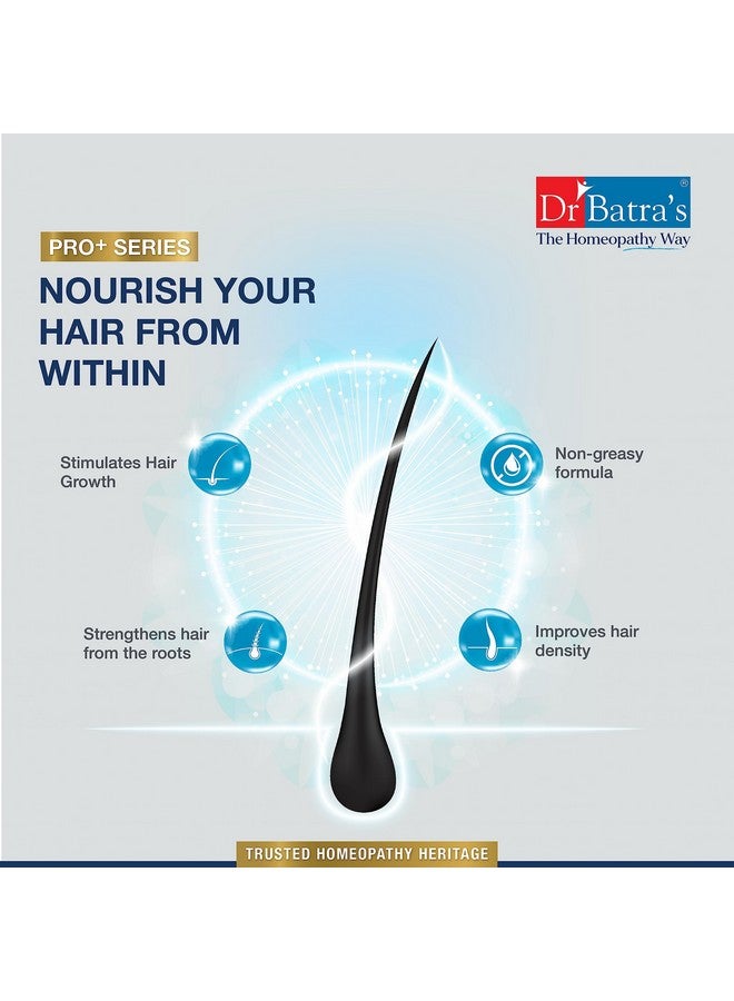 دكتور باترا سيروم نمو الشعر برو+ من دكتور باترا، 50 جم، عبوة من مصل طبيعي مكونة من قطعتين - Image 3