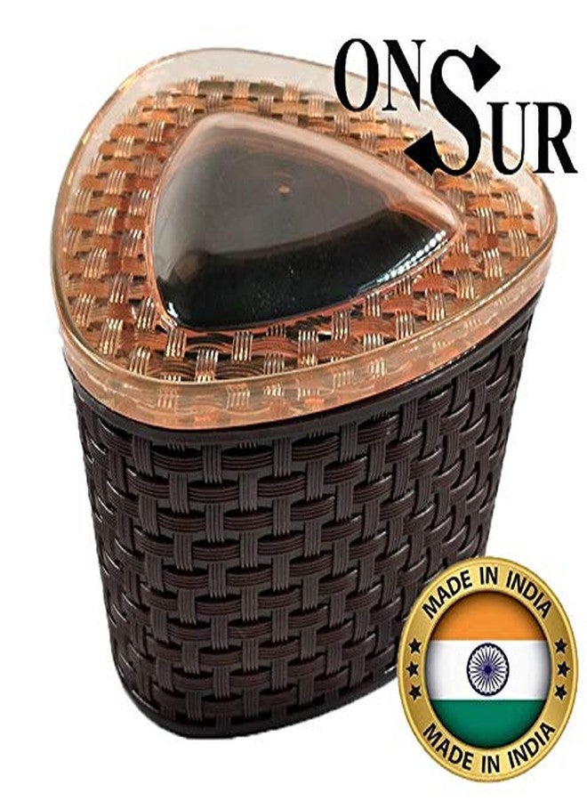 ONSUR Dry Fruit Box Storage Containers- Plastic Multipurpose Gift Box/Aachar Pickle Container/Mukhwas Tray/Chatneys/Dining Spice Stand/Masala Box/Snacks. Set of 2 � Assorted - Image 2