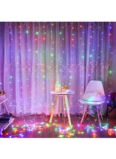 3Mx3M String Lights, 2800k 120 LED Powered Fairy Lights with 8 Lighting Modes Waterproof Decoration Copper Wire Lights for Patio Yard Trees Wedding Party Strings For Window Curtain Light
