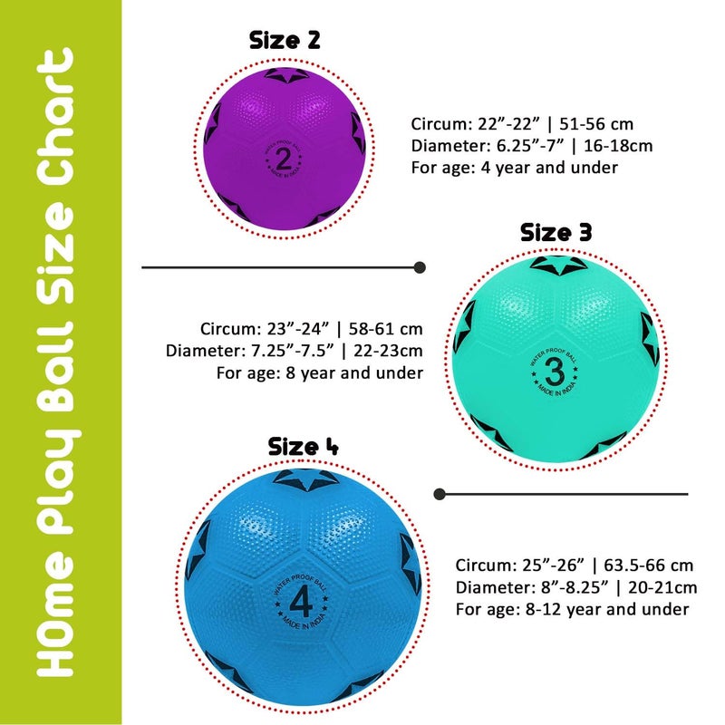 synco Home Play Football | Beach Ball | Suitable for Kids Aged 2-5 | Soft Toy Ball, Size-2 - Image 5