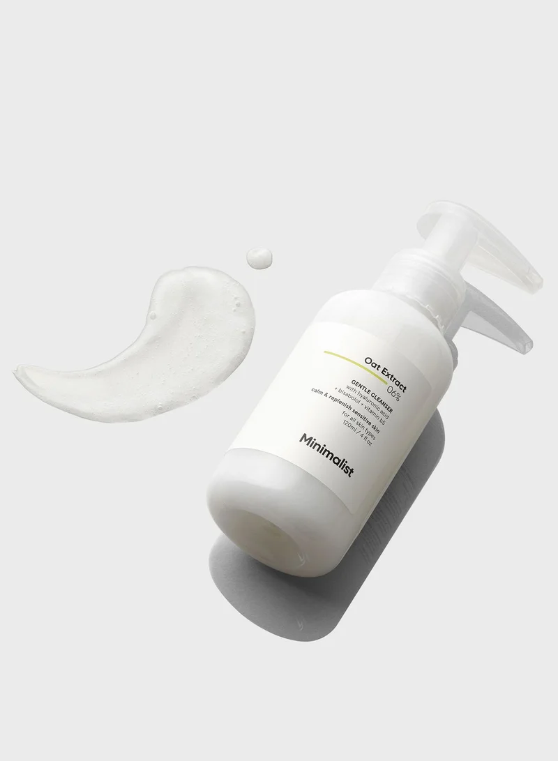 Minimalist Skincare Oat Extract 6% Face Cleanser