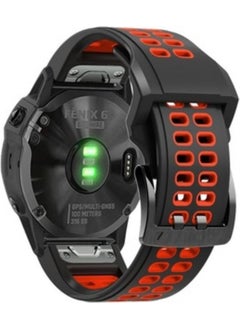 Markacase Garmin Descent Mk1 (26MM) Double Row Silicone Watch Band  - Image 2