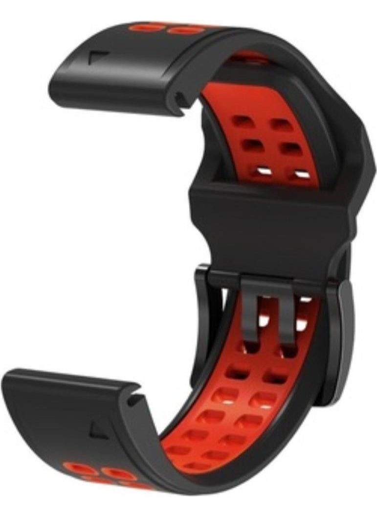 Markacase - Garmin Descent Mk1 (26MM) Double Row Silicone Watch Band - Image 1