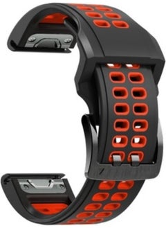 Markacase Garmin Descent Mk1 (26MM) Double Row Silicone Watch Band  - Image 5