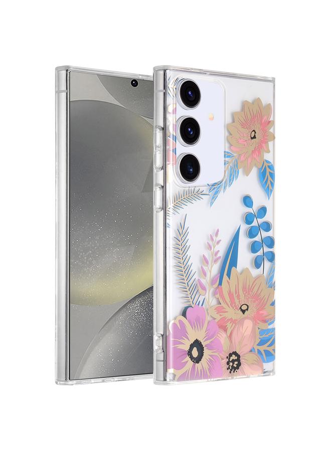 S-TOP Case For Samsung Galaxy S24 5G Dual-side Laminating IMD PC Hybrid TPU Phone Case - Image 1