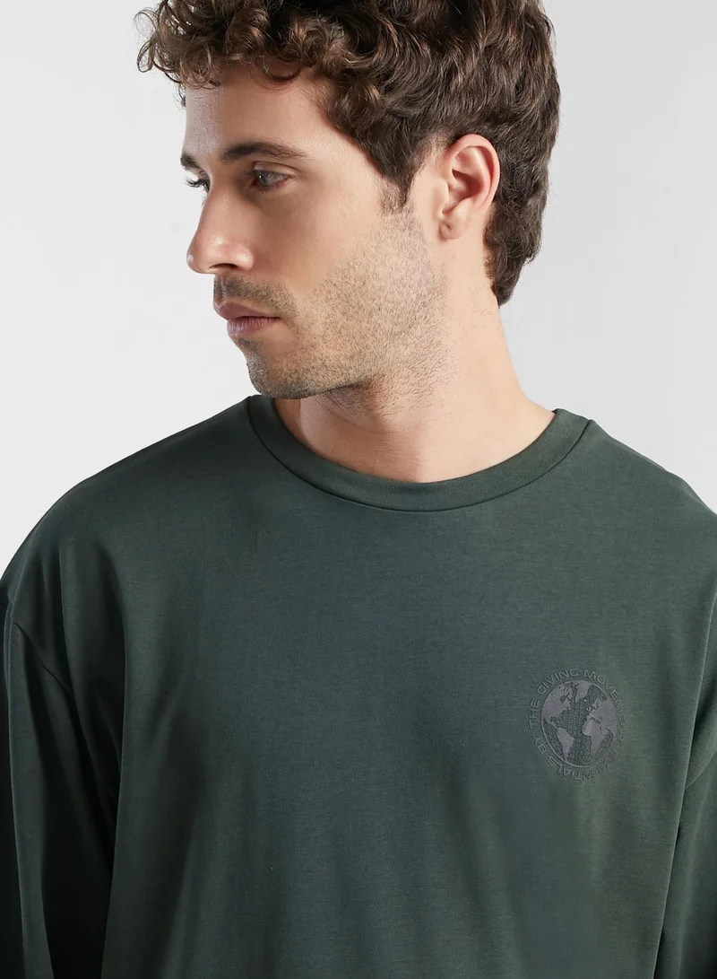 The Giving Movement Regular Fit Printed T-Shirt