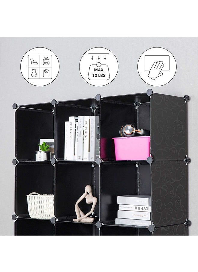CityRiya-Long - Cube Storage Organizer Portable Wardrobe Bedroom Armoire Closet with Hanging Rod Modular Cabinet - Image 1