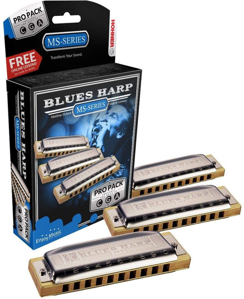 Hohner Blues Harp G-C-A Propack - Image 2