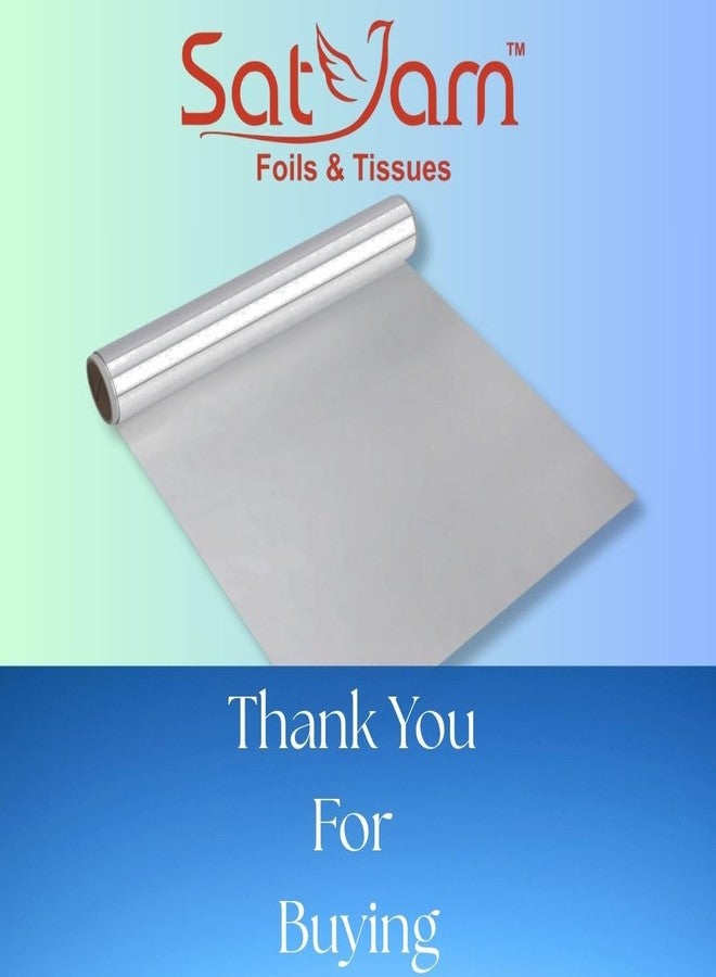 Satyam Aluminium Foil for Food Wrapping, 11 Micron, 9m + 2m Free Multipurpose Food Warm and Hygienic | Ideal for Storing, Packing, Wrapping, and Serving - Image 4