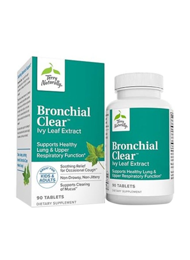 Terry Naturally Bronchical clear Supports Healthy Lung & Upper Respiratory Function 90 tabs - Image 1