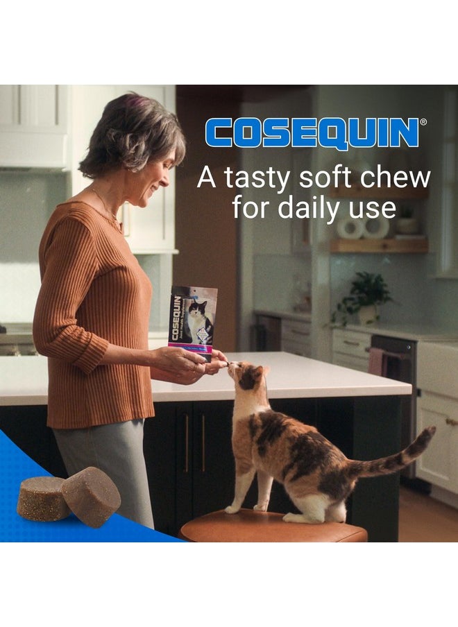 Nutramax Laboratories Nutramax Cosequin Joint Health Supplement for Cats - With Glucosamine, Chondroitin, and Omega-3, 60 Soft Chews  - Image 3