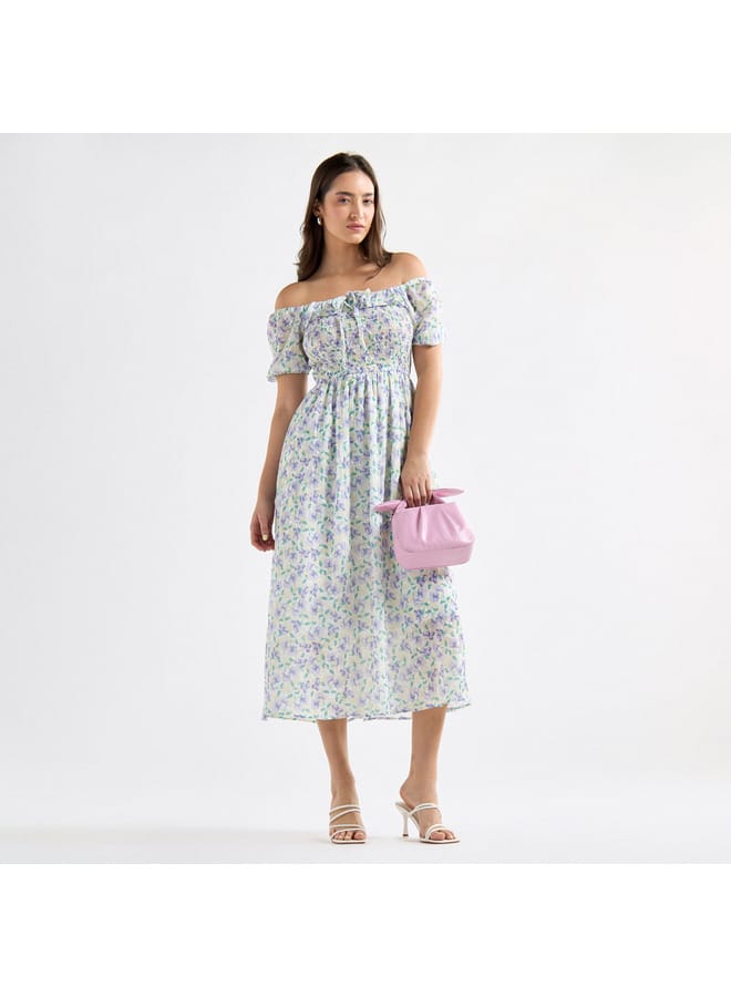 Splash FAV Floral Print Midi Dress  - Image 2