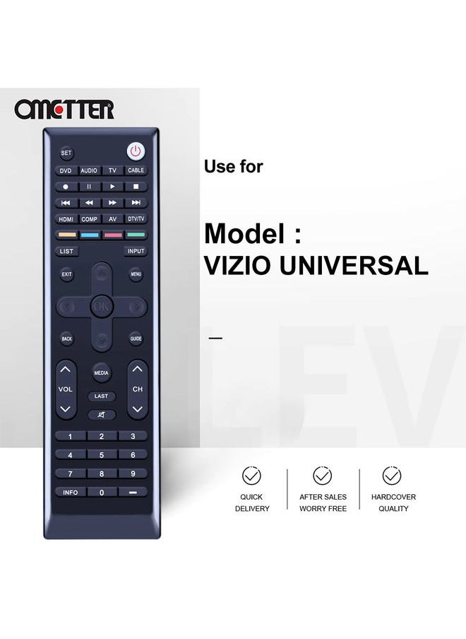 OMETTER - Universal TV Remote Control for VIZIO D24f F1 D32f F1 D43f F1 D50f F1 P75 E1 D24fF1 D32fF1 D43fF1 D50fF1 P75E1 E43 E2 Hot - Image 1