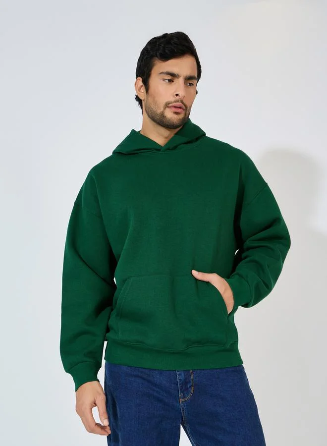 Styli Back Print Heavy Oversized Hoodie