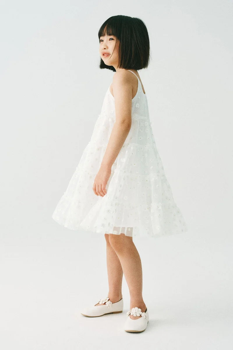 H&M A-line mesh dress