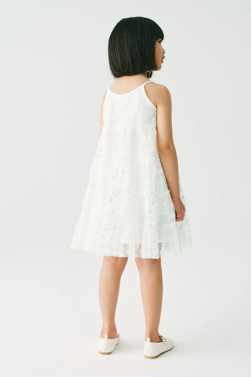 H&M A-line mesh dress
