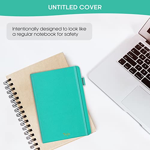 Taja Password Keeper Book with Alphabetical Tabs, Small Password Books for Seniors, Password Notebook for Internet Website Address Log in Detail, Password Logbook to Help You Stay Organized - Aquamarine - Image 4