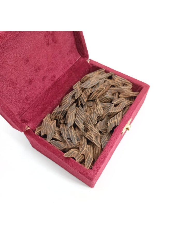 Akarm Akarim Tiger Cambodian Oud (Enhanced) - 1/8 Kg (125g) with Velvet Box - Image 5