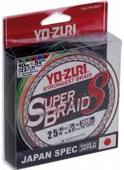 Yozuri Super Braid 8x Line MULTİCOLOR-0.21MM - 300MT - 13.5kg 
