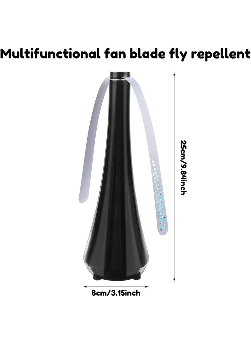 Rock Pow 1 PCS Fly Outdoor Fans for Tables Fly Fan for Patio Keep Flies and Bugs Away  - Image 2