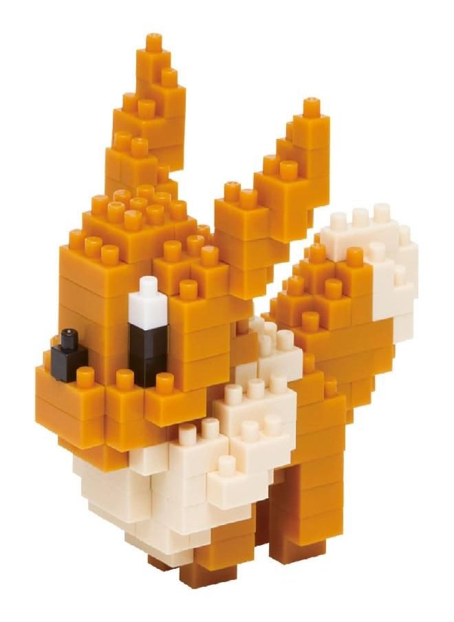 Nanoblock - nanoblock - Eevee [Pokémon], Pokémon Series Building Kit (NBPM_005) - Image 1