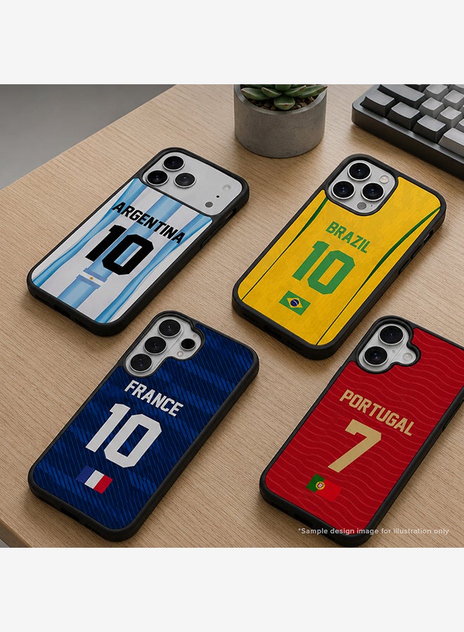 Stylizedd For Samsung Galaxy S26 Ultra Case, [Compatible with MagSafe] Slim Magnetic cover Phone Case - Football Team Portugal World Cup 2026 - Image 2