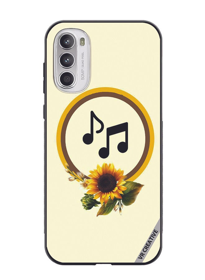 VR CREATIVE Protective Case Cover For Motorola Moto G82 Music Design Multicolour - Image 1