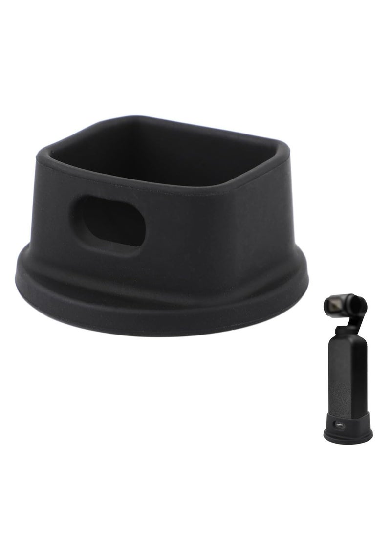 Oasisgalore - Black Silicone Desktop Bracket Desktop Mount for DJI Osmo 3 and Pocket 3 - Stable Camera Stand - Image 1