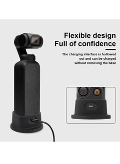 أوزيغالور الترجمة إلى العربية: مقبض سيلاجين أسود للمكتب يتوافق مع DJI Osmo 3 و Pocket 3 - منصة كاميرا مستقرة  - Image 3