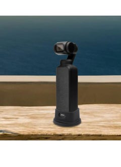 أوزيغالور الترجمة إلى العربية: مقبض سيلاجين أسود للمكتب يتوافق مع DJI Osmo 3 و Pocket 3 - منصة كاميرا مستقرة  - Image 5