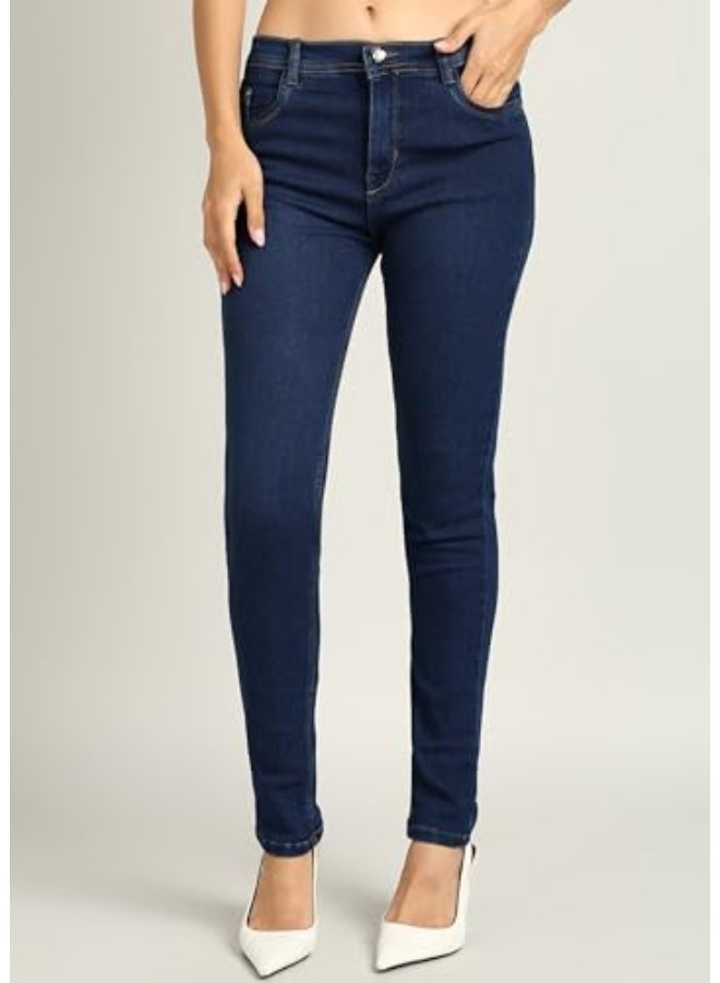 Nifty Women's Denim Slim Fit High Waist Jeans - Image 2