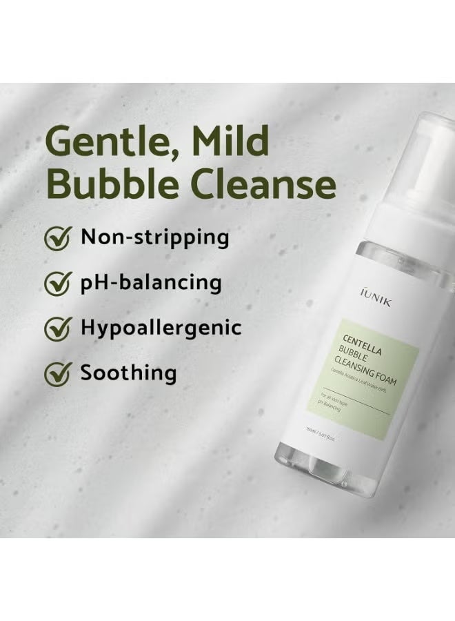 iUNIK Ionic Centella Bubble Cleansing Foam 150ml - Image 2