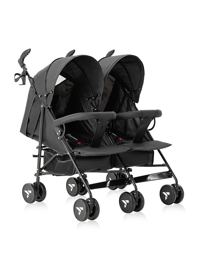 Lightweight Baby Twin Stroller Fellow, Easy To Maneuver - Black - pzsku/Z67DA56B8B5A6B3E2349FZ/45/_/1715094607/bb000fc0-fcd6-4b8e-8fe7-9f4fa3c818a8