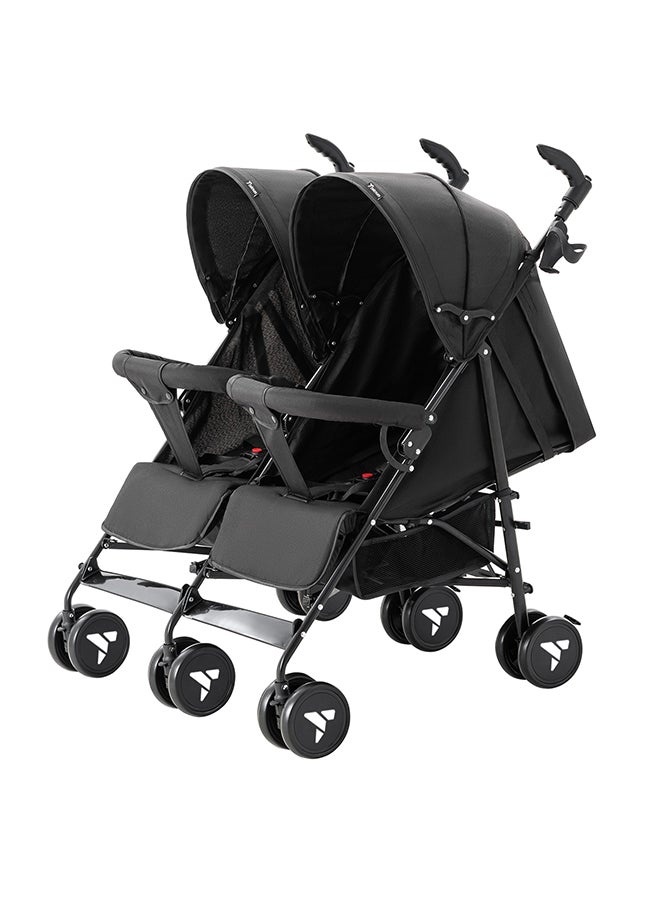 Lightweight Baby Twin Stroller Fellow, Easy To Maneuver - Black - pzsku/Z67DA56B8B5A6B3E2349FZ/45/_/1715094949/2a66bac3-d6ab-415f-b8d9-92c47159ce90