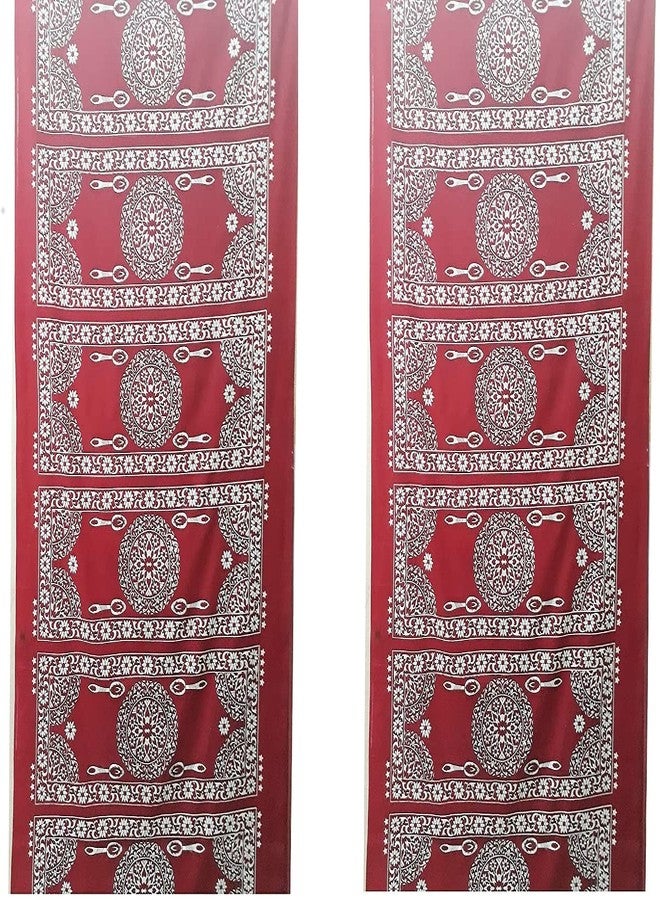 Hesch 9 Arabian Dastarkhan, Dastarkhan for Food Muslim - Pack of Two Dastarkhan Cloth for Food Hyderabadi Dastarkhan - 10 Seater - Image 1