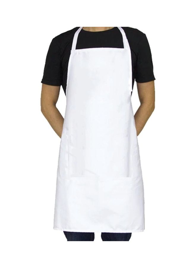 NIBEMINENT Quote Printed Apron Grey/Black/Green 98x69.5cm - Image 3