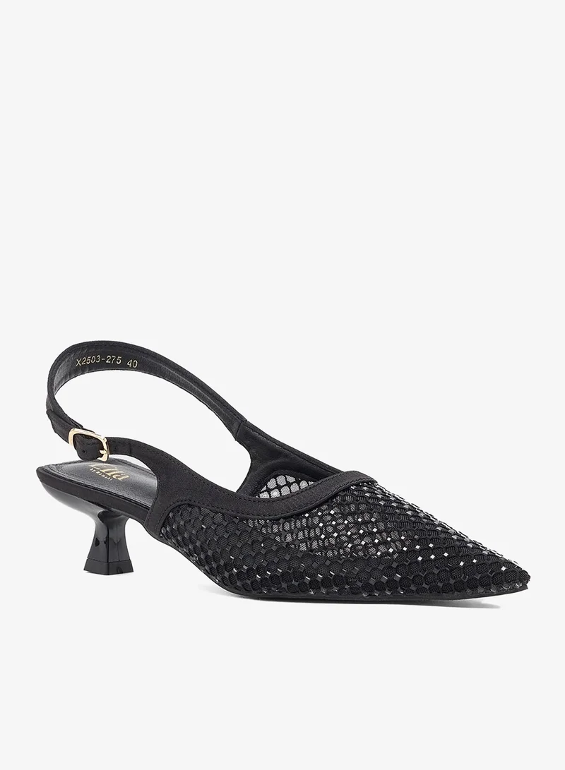 ELLA Pointed Slingback Ballerina