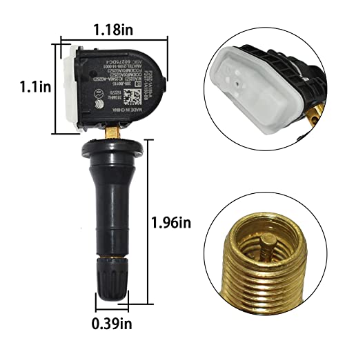 BAIXINDE TPMS35 Tire Pressure Sensor F2GZ-1A189-A F2GT-1A180-AB Tire Pressure Monitoring System(TPMS) Sensor,Compatible with Ford F-150 Edge Explorer Mustang Lincoln 2015-2020 1 Pack - Image 3