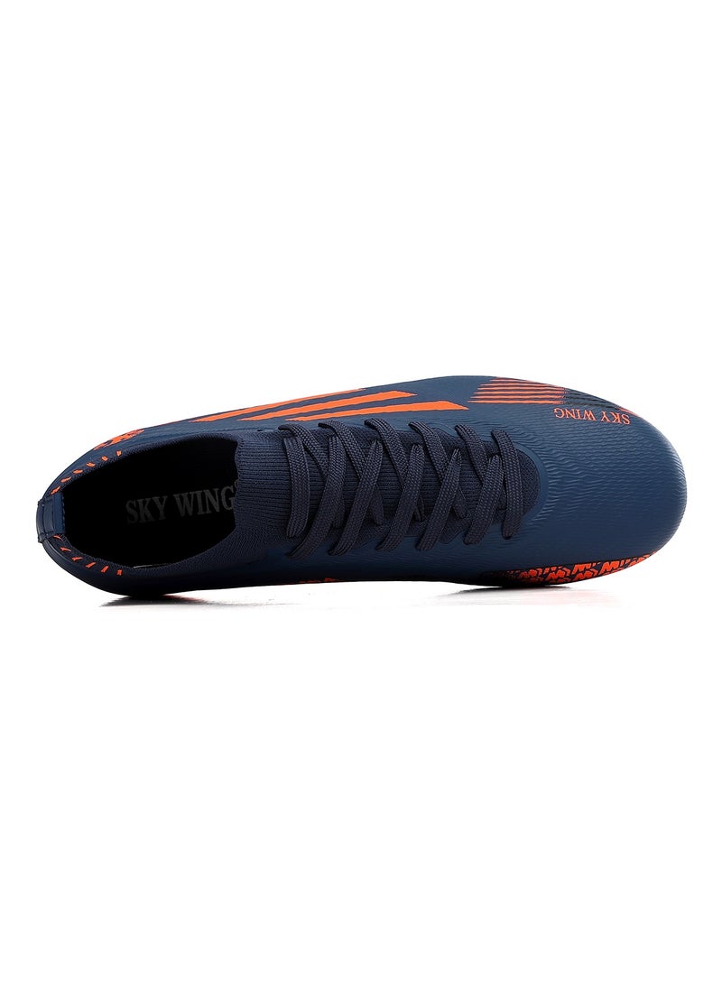 SKY WING - SKY WING Men and Women Soccer Shoes Cleats Professional High Top Breathable Training Football Shoes Unisex Indoor Outdoor Sneakers - Image 1